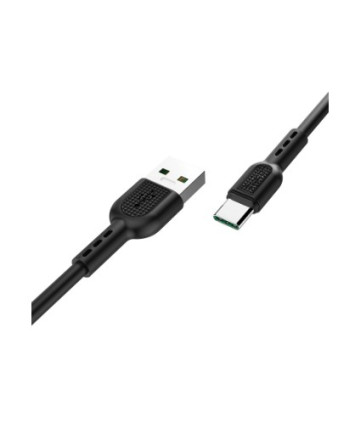 Кабель USB - Type-C, HOCO X33, 5A, 1 м, черный