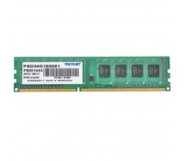 Модуль памяти DDR3 4Gb PC12800 Patriot (PSD34G160081)