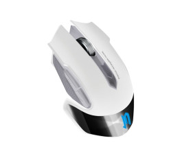 Мышь беспроводная аккумуляторная JETACCESS R200G белая, USB