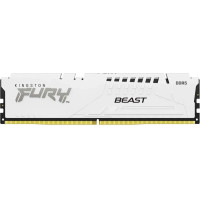 Модуль памяти DDR5 16Gb PC48000 6000MHz Kingston Fury Beast White EXPO RTL (KF560C36BWE2-16), белый