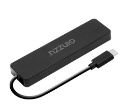 USB-концентратор OTG Ginzzu GR-791UB, Type-C (4 порта USB 3.0)