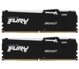 Комплект модулей памяти DDR5 2x8Gb Kingston FURY Beast RGB EXPO (KF556C36BBEAK2-16)