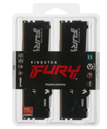 Комплект модулей памяти DDR5 2x8Gb Kingston FURY Beast RGB EXPO (KF556C36BBEAK2-16)