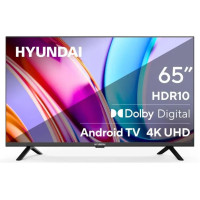 Телевизор 65" Hyundai H-LED65BU7006, LED, 4K Ultra HD, 60 Гц, SMART TV, Android TV, черный