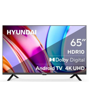 Телевизор 65" Hyundai H-LED65BU7006, LED, 4K Ultra HD, 60 Гц, SMART TV, Android TV, черный