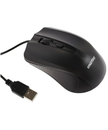 Мышь проводная Smartbuy ONE 352, USB, черный