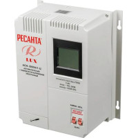 Стабилизатор напряжения Ресанта АСН-3000Н/1-Ц, 3кВА, (63/6/21), однофазный, серый