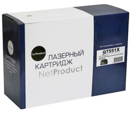 Картридж совместимый NetProduct N-Q7551X (HP LJ P3005/M3027MFP/M3035MFP), 13K