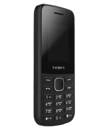 Мобильный телефон teXet TM-117 4G PRO, черный