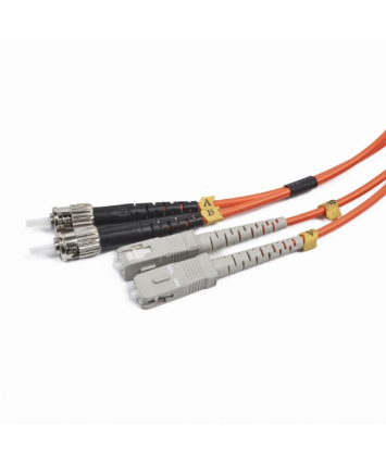 Двунаправленный мультимодовый оптоволоконный кабель, Cablexpert, ST/SC, (50/125 OM2), 5 м.