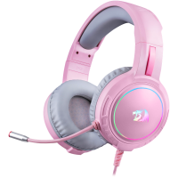 Гарнитура игровая Redragon Mento RGB розовые