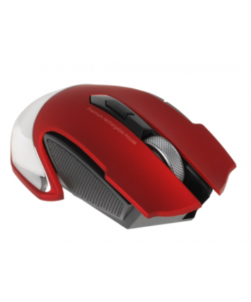 Мышь беспроводная аккумуляторная JETACCESS R200G красная, USB