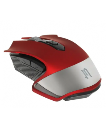 Мышь беспроводная аккумуляторная JETACCESS R200G красная, USB