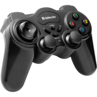 Геймпад беспроводной Defender Game Master Wireless, черный