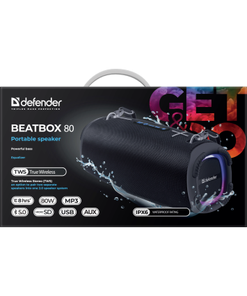 Портативная колонка Defender Beatbox 80