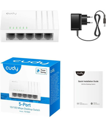 Коммутатор CUDY FS105D 5port