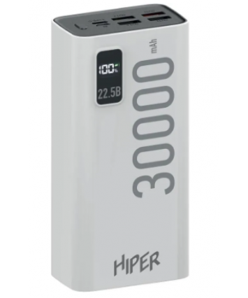 PowerBank HIPER EP 30000, 30000mAh, белый