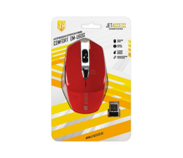 Мышь беспроводная Jet.A Comfort OM-U60G красная, USB