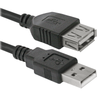 Кабель-удлинитель USB 2.0 AM-AF, Defender USB02-10 3м