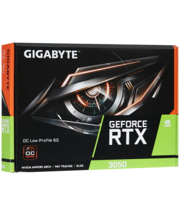 Видеокарта PCI-E 4.0 6Gb GeForce RTX 3050 GIGABYTE GV-N3050OC-6GL NV