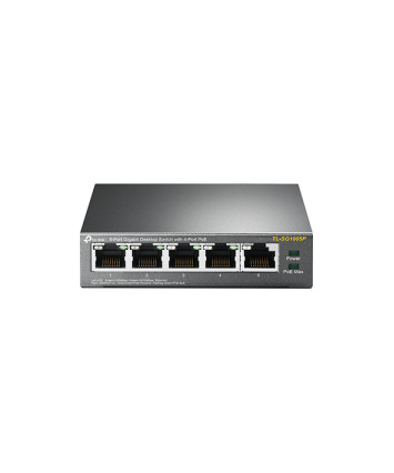 Коммутатор TP-Link TL-SG1005P 5port, неуправляемый, PoE