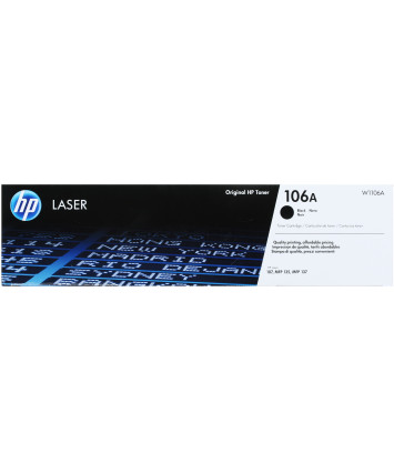 Картридж лазерный HP 106А черный (1000стр.) для HP Laser 107/MFP135/137
