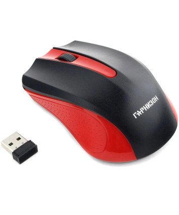 Мышь беспроводная Гарнизон GMW-430R, красный