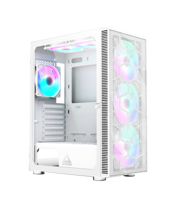 Корпус ATX без БП Montech X3 MESH (W), белый