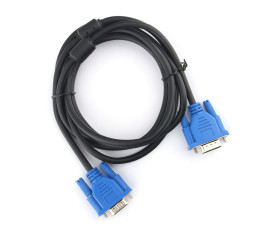 Кабель VGA - VGA 1.8m Cablexpert CC-PVGA-1.8M Black Ferrite
