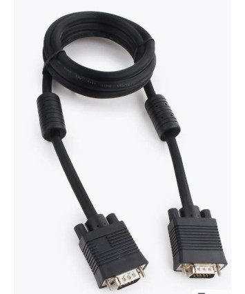 Кабель VGA - VGA 1.8m Cablexpert CC-PVGA-1.8M Black Ferrite