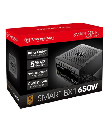 Блок питания 650W Thermaltake Smart BX1 SE, 80+ Bronze Блок питания 650W Thermaltake Smart BX1 SE, 80+ Bronze