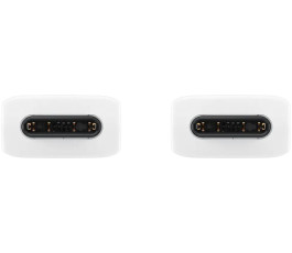 Кабель Samsung EP-DN975, USB Type-C (m) - USB Type-C (m), 1м, 5A, белый