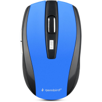 Мышь беспроводная Gembird MUSW-330-1, синий, USB