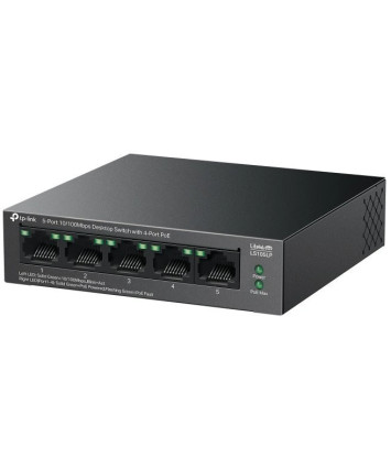 Коммутатор TP-Link LS105LP 5port, неуправляемый, PoE