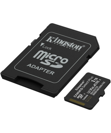 Карта памяти MicroSDXC UHS-I Card 1Tb Kingston Canvas Select Plus Class 10 SDCS3/1TB (с адаптером)
