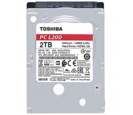 Жесткий диск 2.5" SATA 2000Gb Toshiba L200 (HDWL120UZSVA)