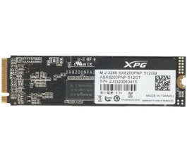 Накопитель SSD M.2 NVMe 512Gb ADATA XPG SX8200 Pro ASX8200PNP-512GT-C