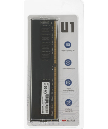 Модуль памяти DDR4 16Gb PC25600 3200MHz Hikvision HKED4161CAB2F1ZB1/16G