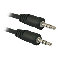Кабель Audio AUX 3.5мм/3.5мм Male-Male 1.5м Defender JACK01-05, черный (Соединительный)