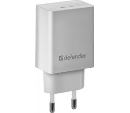 Универсальное СЗУ DEFENDER EPA-10 (1 USB, 2.1А), белый