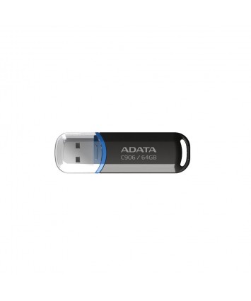 Флеш накопитель 64Gb USB 2.0 ADATA C906 черный