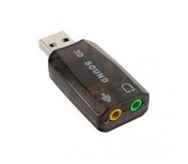 Звуковая карта внешняя USB 3D Sound 5.1