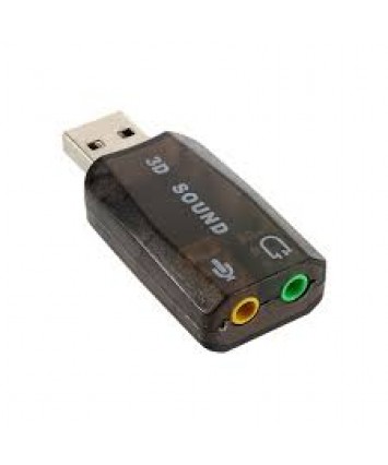 Звуковая карта внешняя USB 3D Sound 5.1