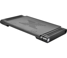 Стол для ноутбука Cactus CS-LS-T8-C черный 26x38см