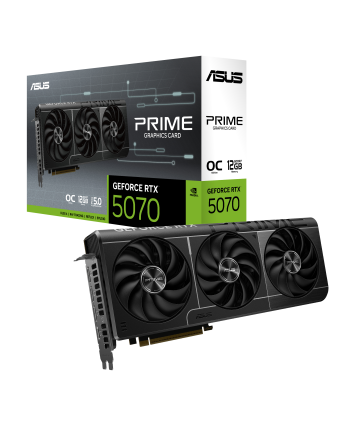 Видеокарта nVidia PCI-E 5.0 12Gb GeForce RTX 5070 Asus PRIME OC Edition