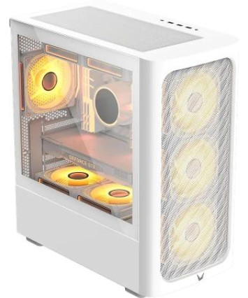 Корпус mATX без БП Formula AIR MESH G3 WH, белый
