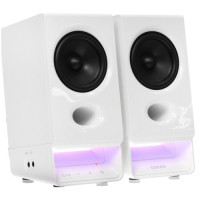 Акустика 2.0 Edifier R20BT, Bluetooth, RGB, белый