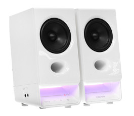 Акустика 2.0 Edifier R20BT, Bluetooth, RGB, белый