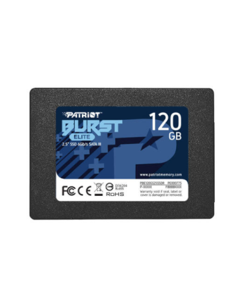 Накопитель SSD SATA 2,5" 120Gb Patriot Burst Elite (PBE120GS25SSDR)