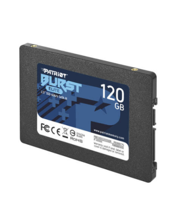 Накопитель SSD SATA 2,5" 120Gb Patriot Burst Elite (PBE120GS25SSDR)